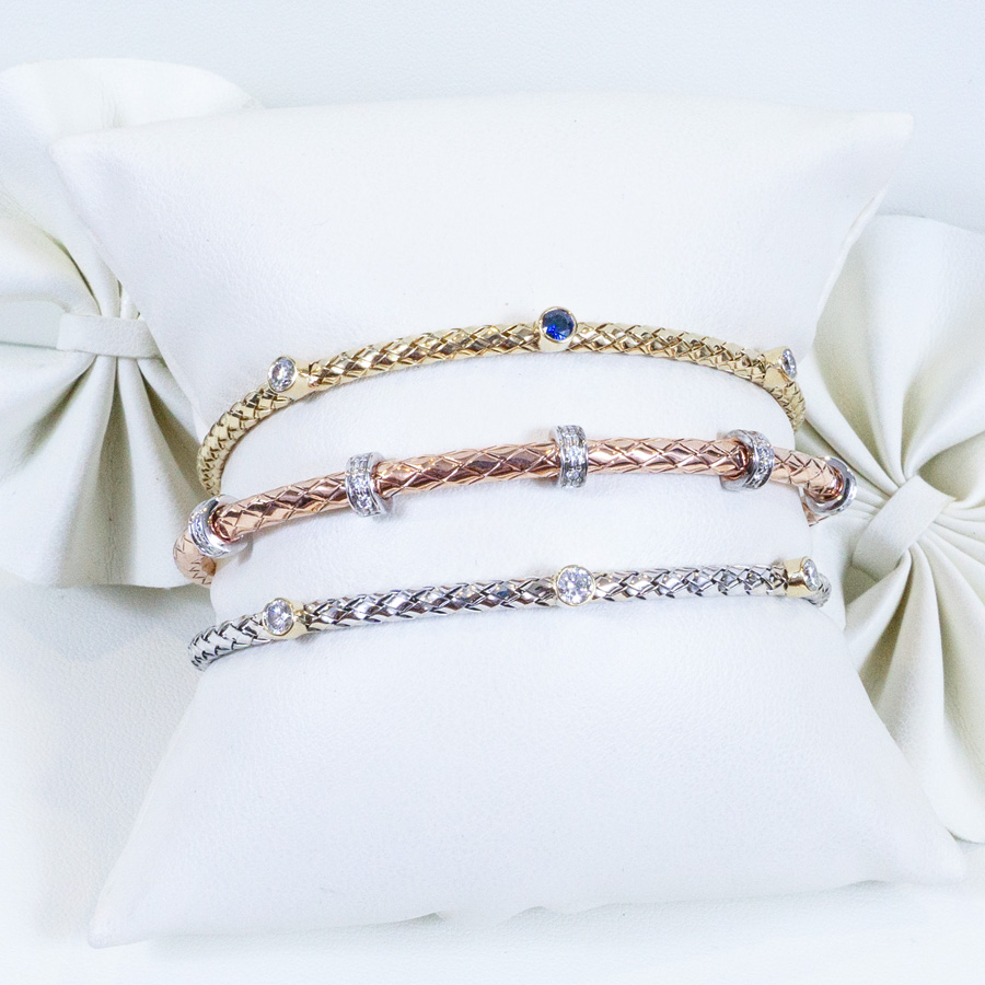 Image of Woven Stackable bracelets